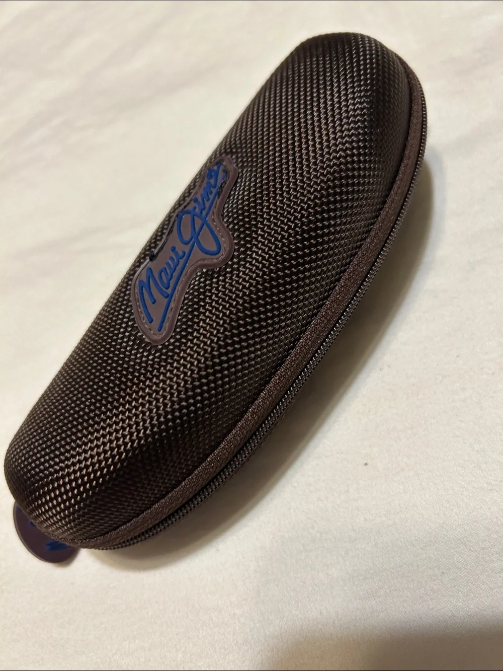 Maui Jim Dark Brown Textured Protective Sunglasses Pouch